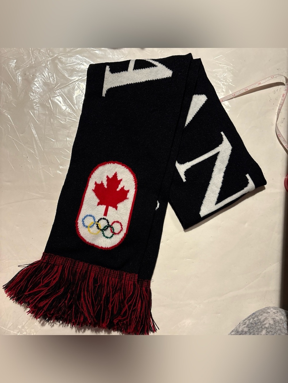 Team Canada Canadian Tire Torch bearer Scarf Canadian Olympic And Paralympic